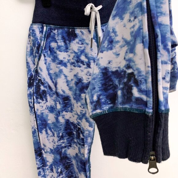 Lululemon No Sweat Pant Blue Cropped Joggers Size 4‎ - Picture 8 of 11